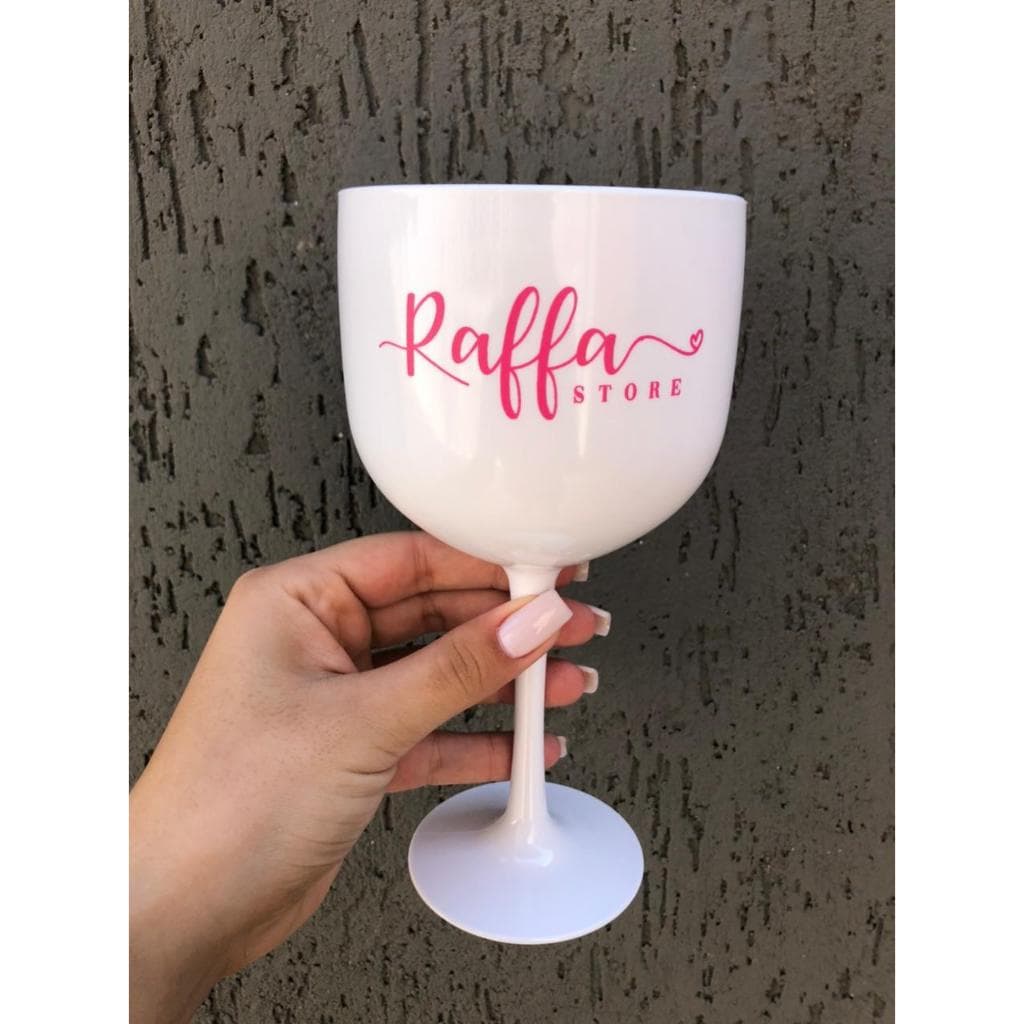 kit Taças Gin 580ml Personalizadas para Festas e Eventos
