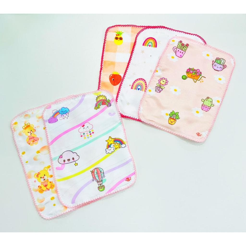 Fralda de Boca Sublimada para Meninas Babete boquinha