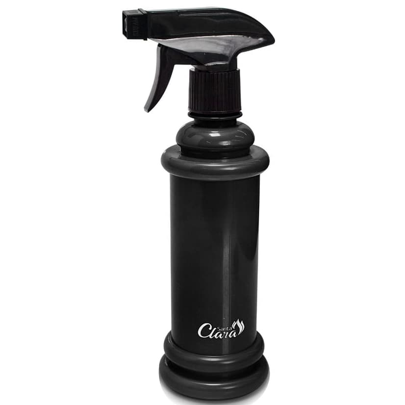 Borrifador Pulverizador de Agua Barbeiro 400mL Preto