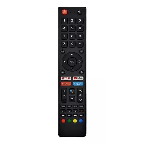 Controle Remoto compativel Tv B ritania tv32d10n5skh Hd Smart Tv