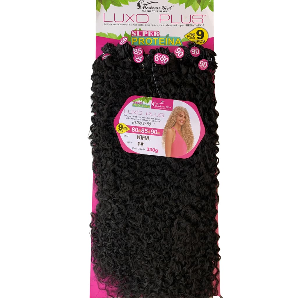 Cabelo super proteína kira modern girl 330g 9tela