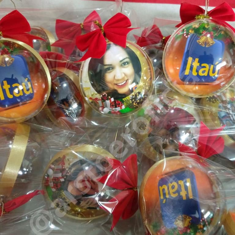 BOLINHA DE NATAL PERSONALIZADA