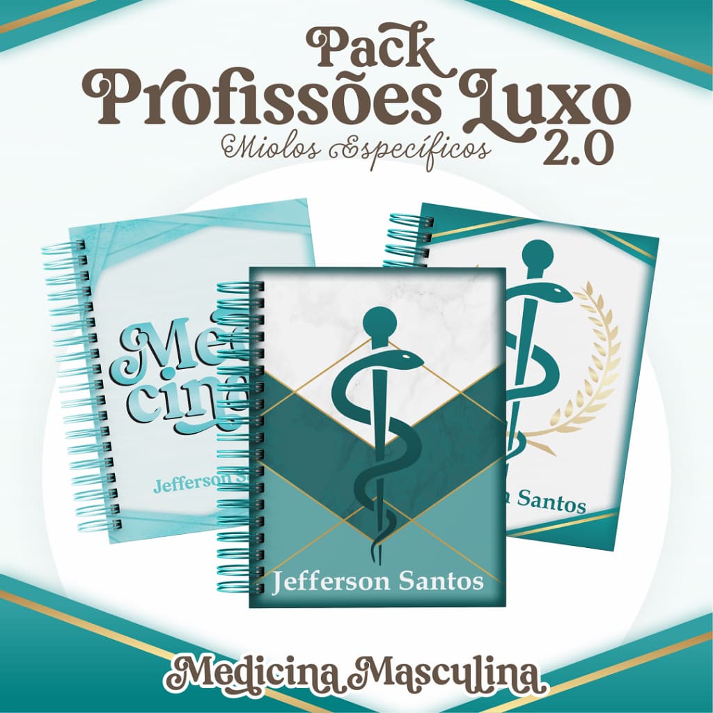 Agenda Medicina Masculina Personalizada - COM NOME 2026