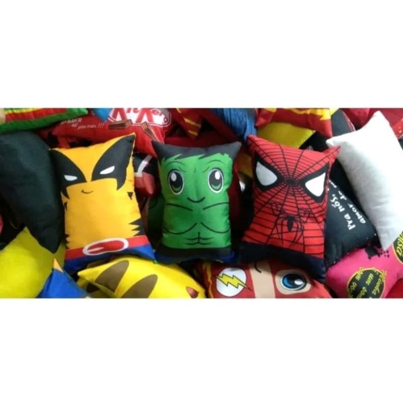 kit com 6 almofadas personalizadas desenhos,filmes ou séries infantis