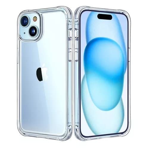 Kit Capinha Transparente + Pelicula 3D para Iphone 15/15 Plus/15 Pro/15 Pro Plus!