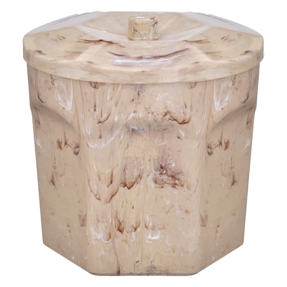 Lixeira Linha Marble - capacidade: 6 l - marmorizada