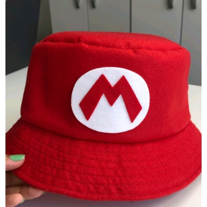 chapéu SUPER MÁRIO