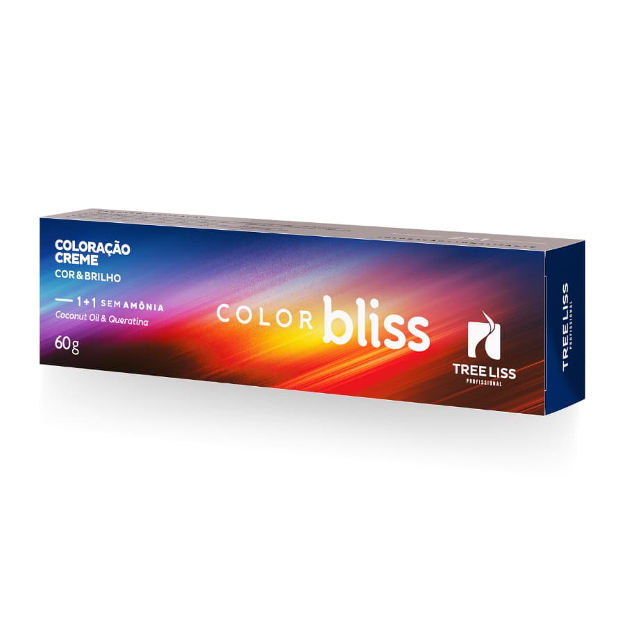 Coloração Color Bliss Sem Amônia 60g  com Oxigem de 60ml Tree Liss