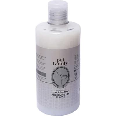 Condicionador Restaurador 3x1 Pet Family Creme Hidratante