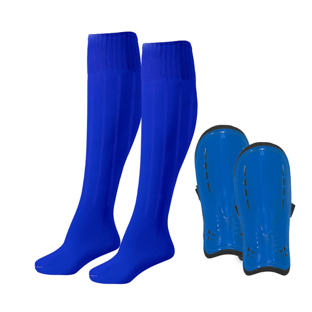 Kit Futebol Meião Adulto + Caneleira Young Juvenil Campo / Futsal