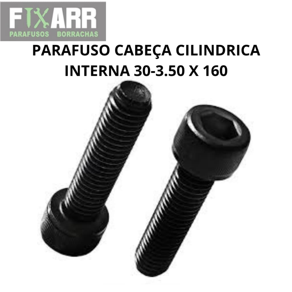 Parafuso cabeça cilindrica  interna M30-3.50 X 160MA LG 12.9 BELENUS