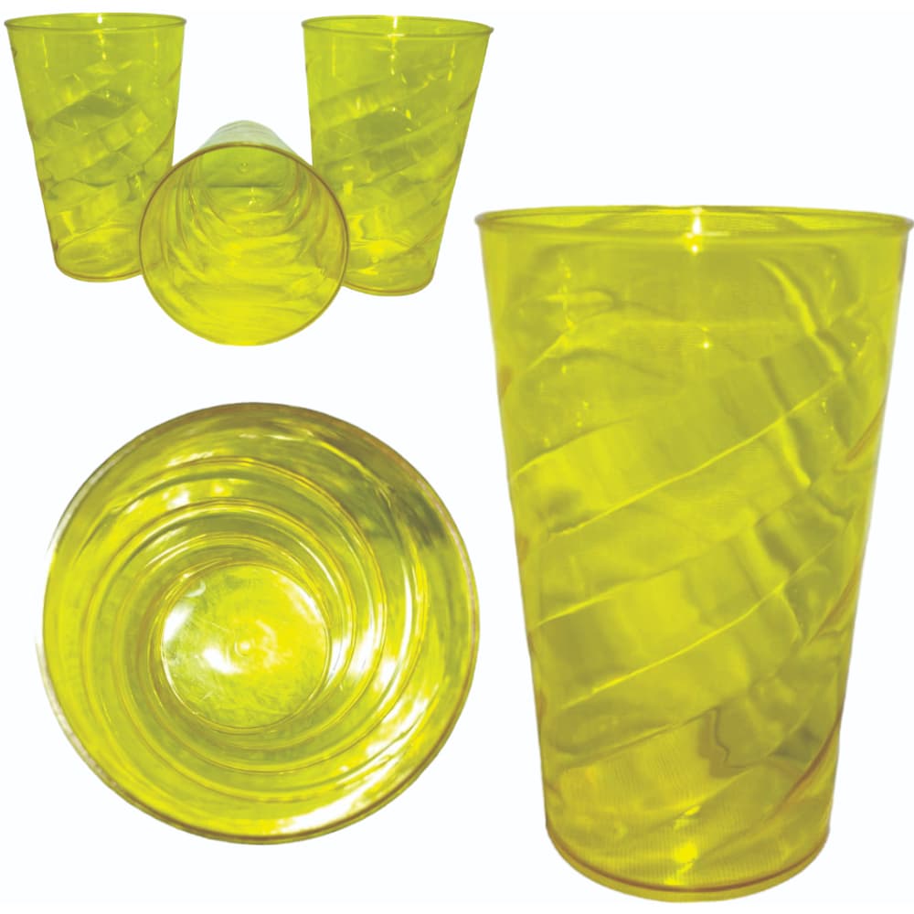 20 Copos Caldereta Modelo Twister 400ML Acrilico/Festa/Formaturas/Aniversários/Lembrancinhas