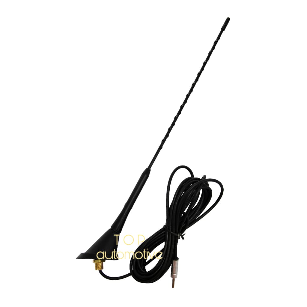 Antena Completa Vw Traseira Base + Haste + Cabo Gol 2012 2013 2014