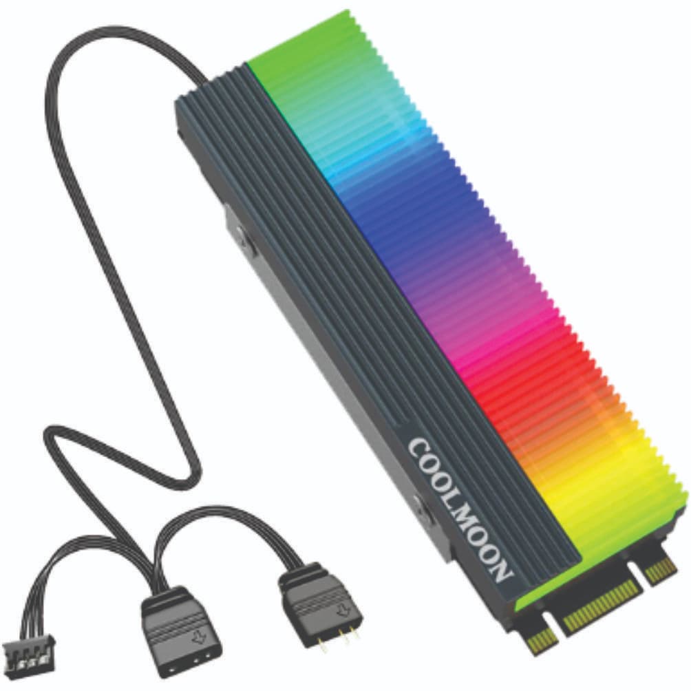 Dissipador ARGB de Disco Rígido M2 Cooler M.2