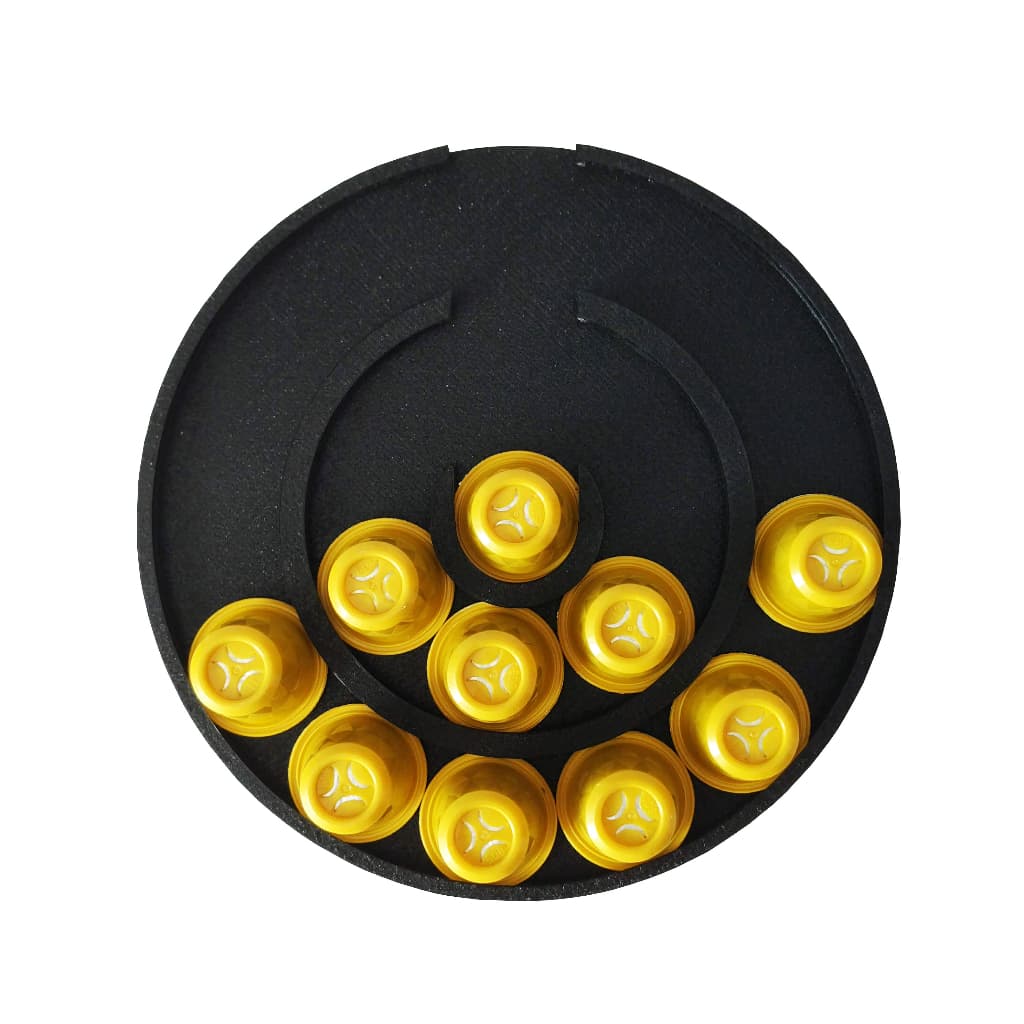 Porta Cápsulas Nespresso Para Parede - 20 Capsulas - Redondo