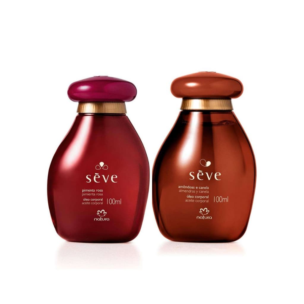 Kit Oleo Seve 100ml Pimenta Rosa/amendoas E Canela Natura