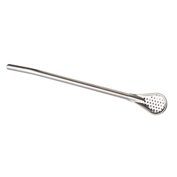Canudo Aço Inox 18 x 2,3 x 1 cm - Clink