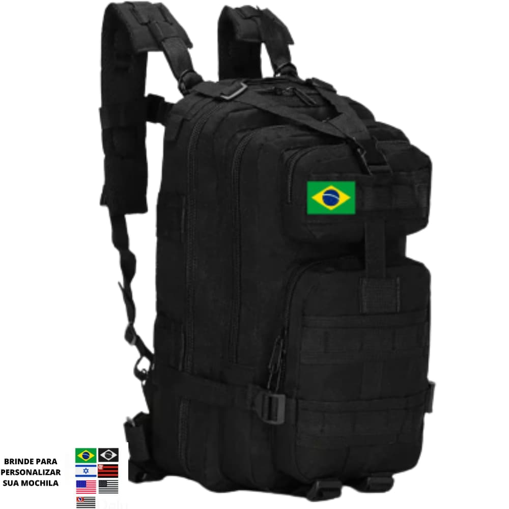 Mochila Dia A Dia 30 Litros Resistente Barata Camping Viagem Trabalho
