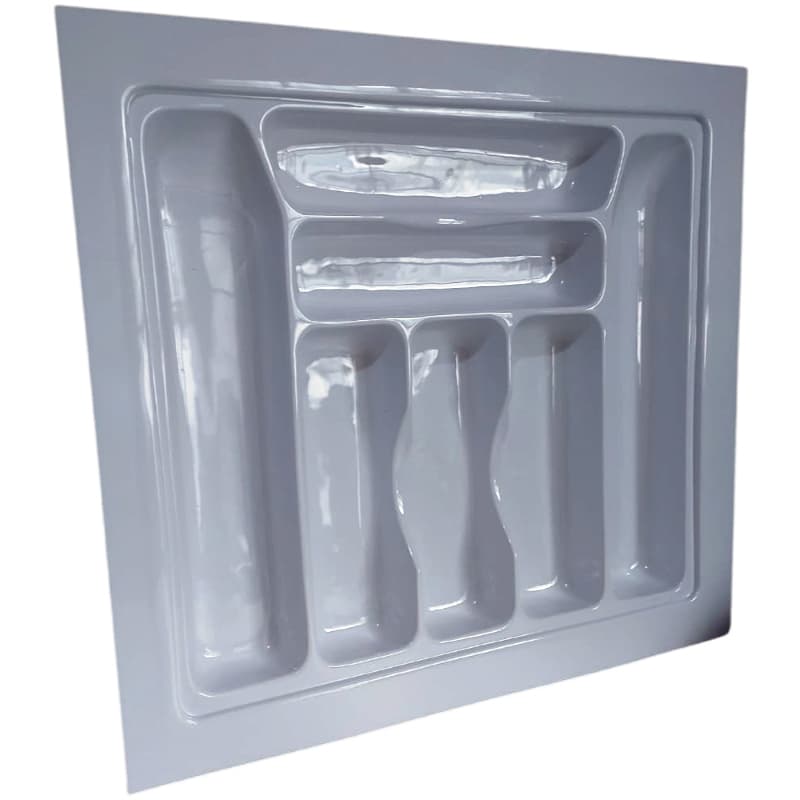 Organizador De Gaveta Porta Talher Utencilios Com 7 Divisorias de Talheres