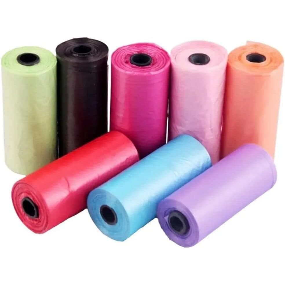 Kit com 3,6,9 e 12 Refis Cata Caca Cachorro Saquinho Biodegradável P/ Pet