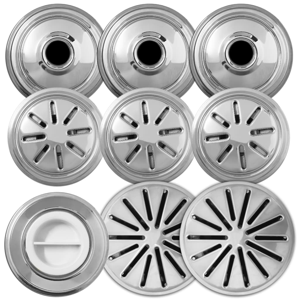 Kit Dispositivos Inox para Piscinas - 3 Retornos 3 Níveis 1 Aspiração 2 Drenos