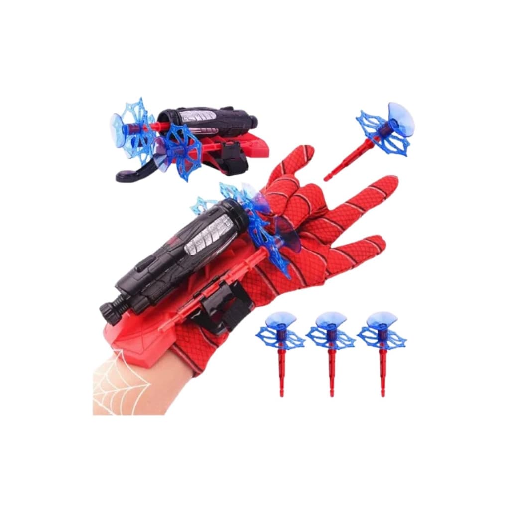 Brinquedo Luva Homem Aranha Luva de Brinquedo Infantil Atirador de Teia