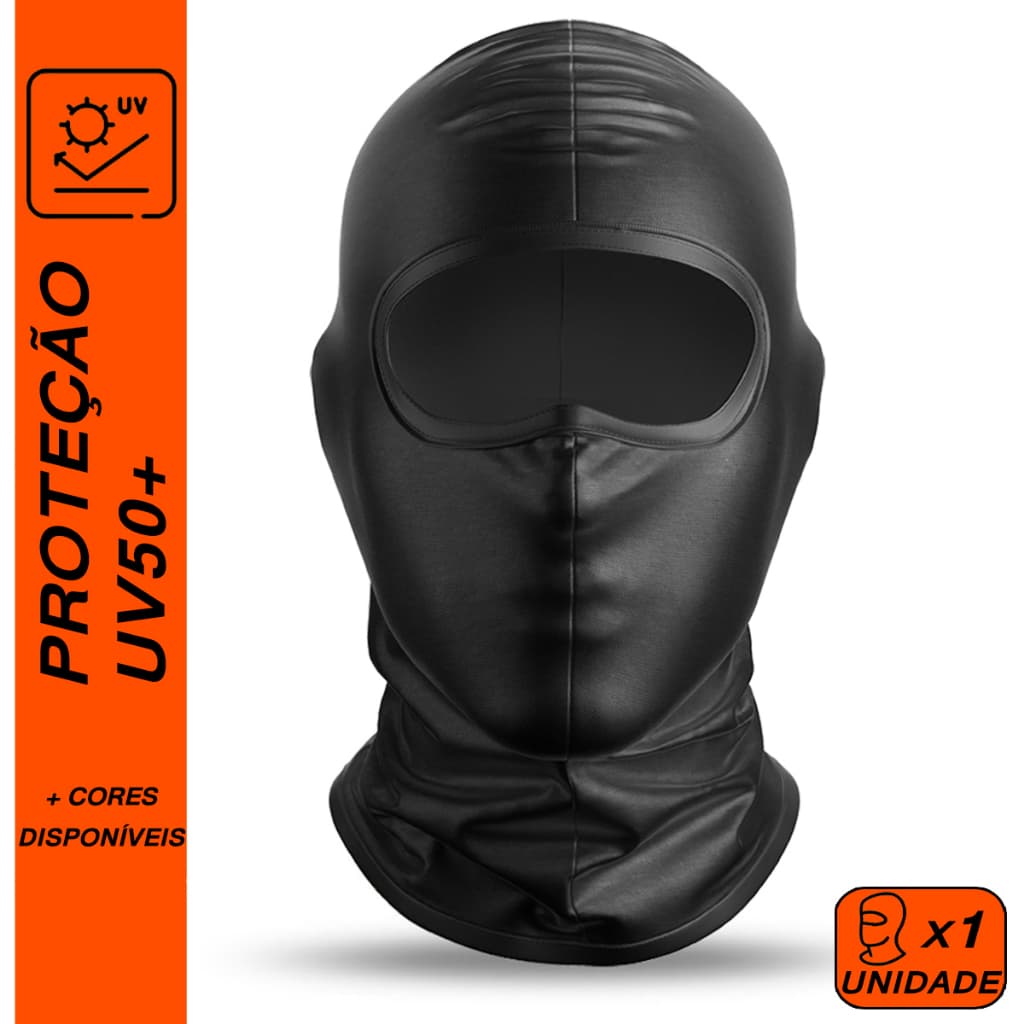 Touca Ninja Toca Balaclava Frio Resistente Com Proteção UV