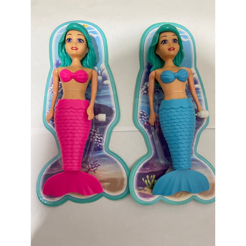 Boneca Sereia Cauda Mexe a Fricção Na Água Novidade