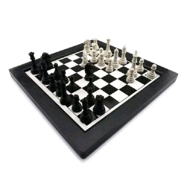 Jogo  Xadrez e Trilha  - Jogo Tabuleiro