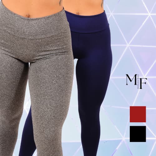 Legging Flanelada Calça Peluciada Por Dentro Costura Reforçada E Térmica