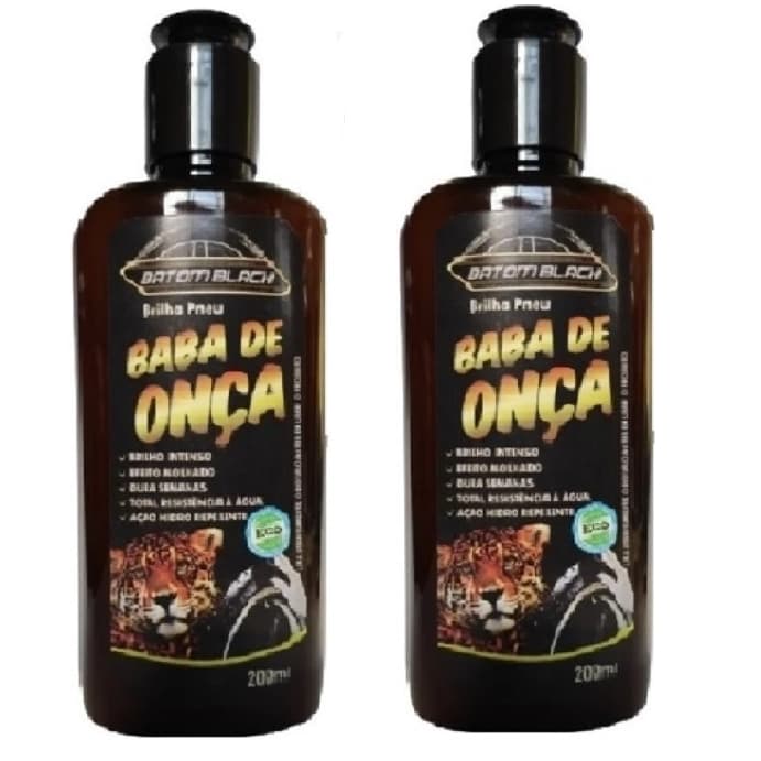 Kit 2 Pretinho para Pneus, Baba de Onça, a prova d´água, Dura Mais *LEIA A DESCRIÇÃO DO PRODUTO*