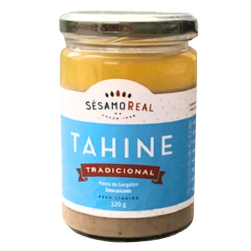 Tahine Pasta de Gergelim Vegano Sésamo Real 320g