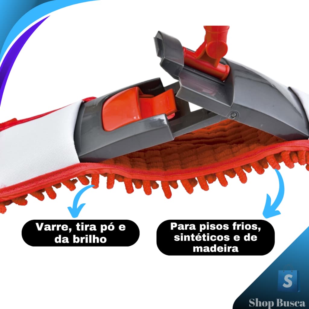 Refil Mop Flat Chenile