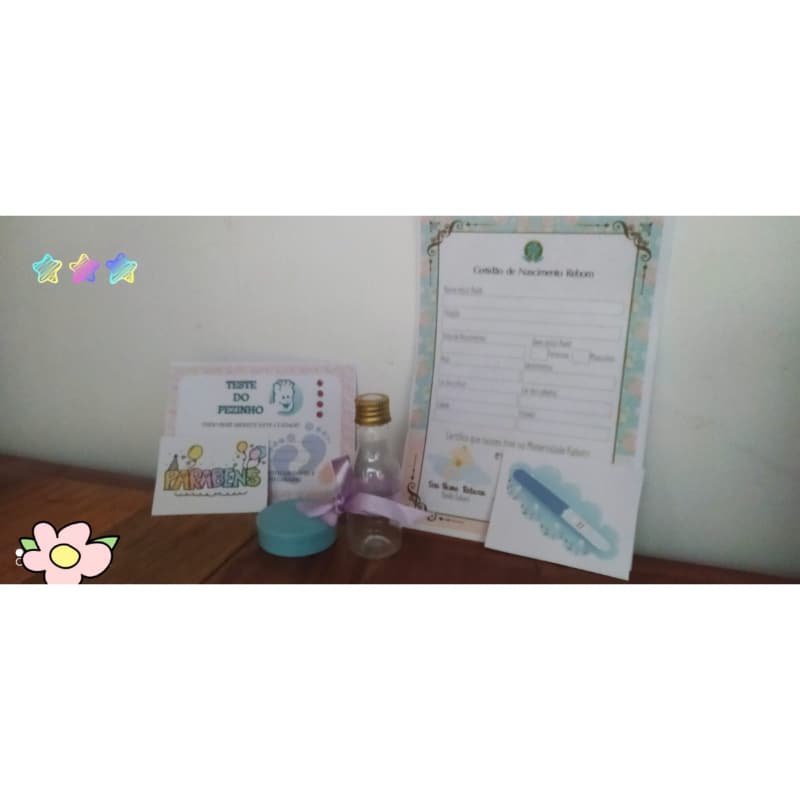 Kit enxoval para bebê reborn