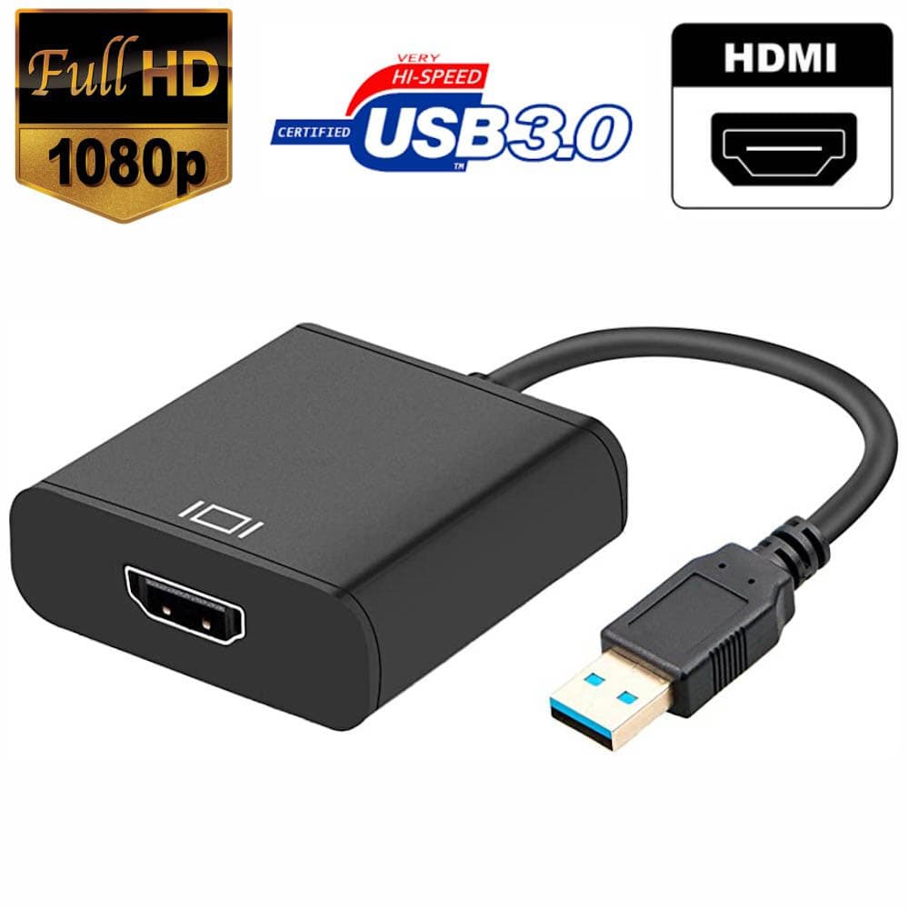 Cabo Adaptador USB Para HDMI Conversor Placa Video Externa