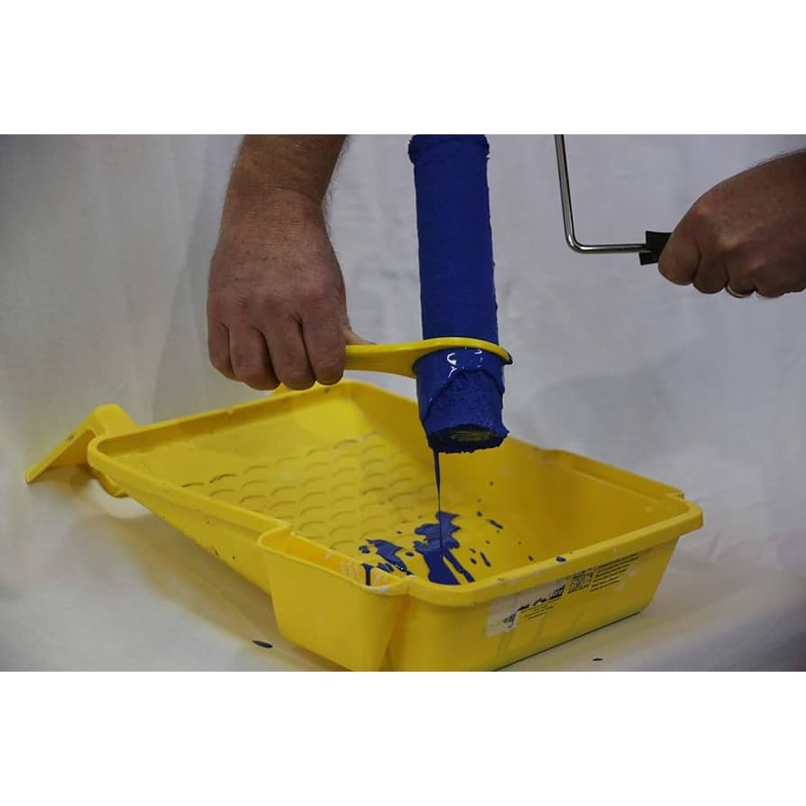 Limpador de rolo para pintura