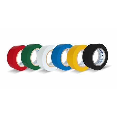 Fita Isolante Colorida 12 Fitas Cores  5m x 15mm Jogo 12 Fitas Monaliza