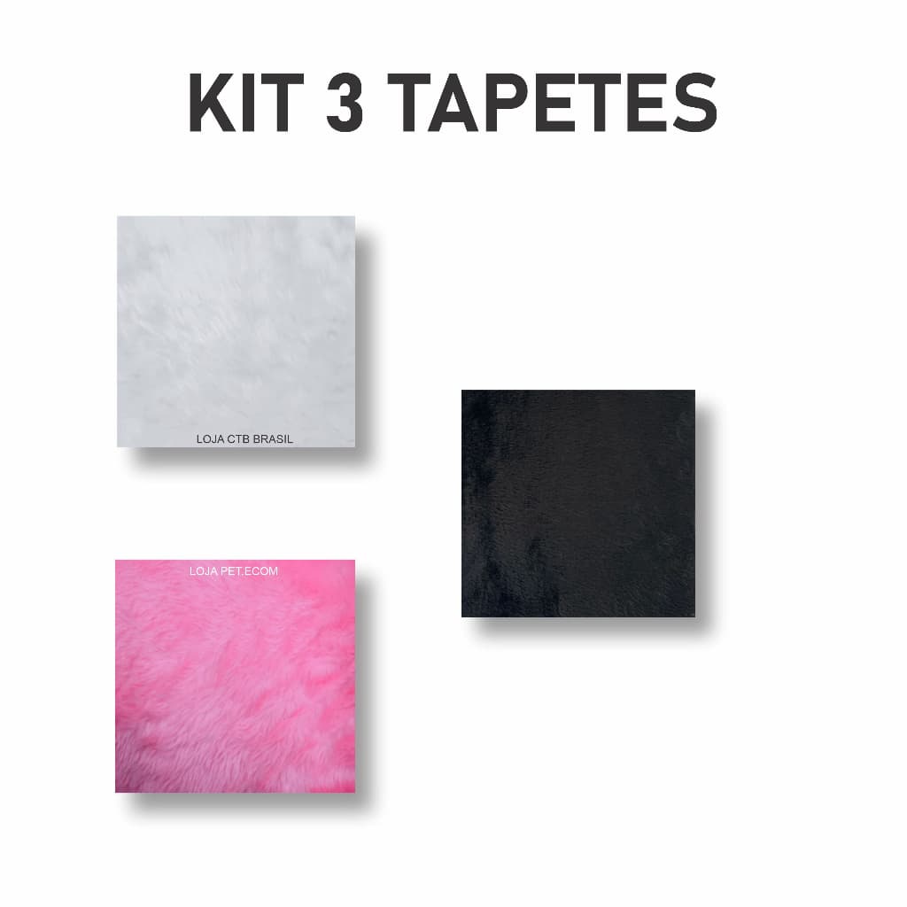 Tapete de Pelucia Para Manicure Foto de Produtos