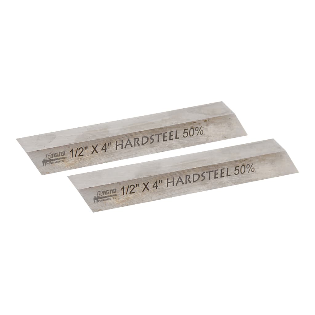 Kit 02 Bits 1/2x 4 Hardsteel 50% Ferramenta Para Torno