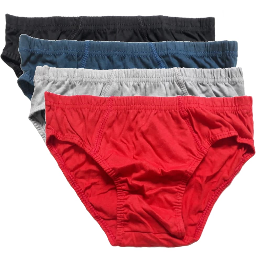 Cueca Adulto Kit 6 Cuecas Normal Slip 100% Algodao Premium Masculino Top