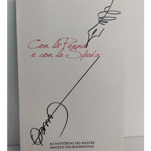 Con La Penna E Con La Spada. Livros de capa comum Autor Angelo Pio Buonafina