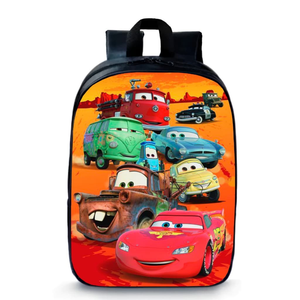 Mochila Pequena Pré-escolar Carros Relâmpago Lançamento