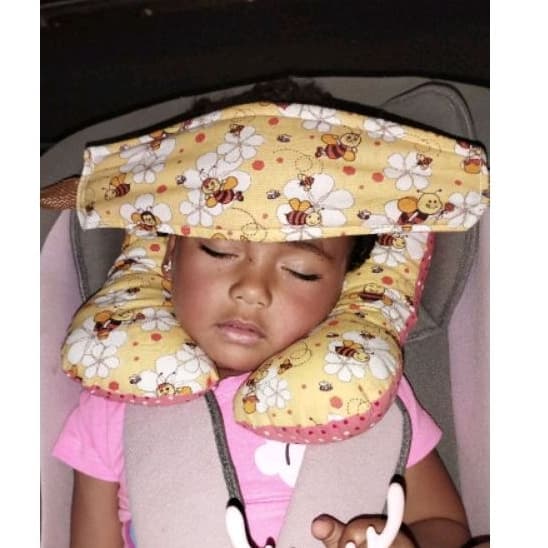Amofada para pescoço e faixa apoio de cabeça, cadeirinha de carro , bebê conforto,feminino e masculino