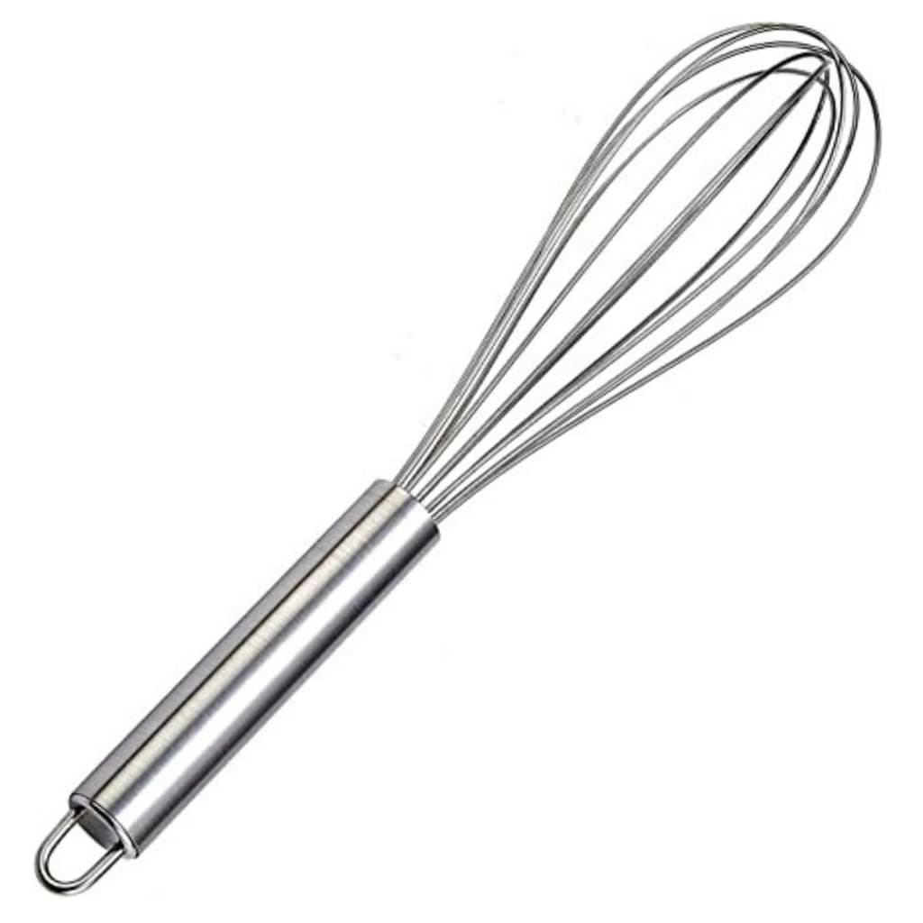 Batedor de Ovos Clara Pequeno 22cm em Aço Inox Fouet Fuet