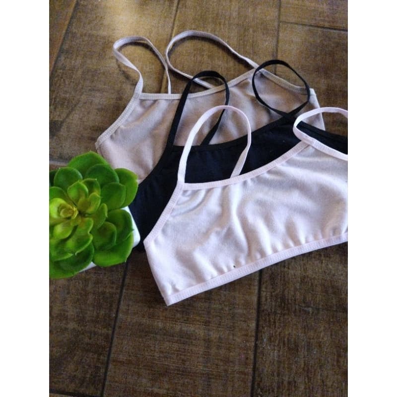 top juvenil kit 4 top mocinha pre adolescente de algodão para escola