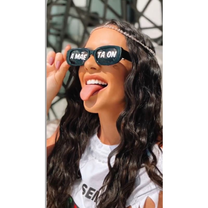 Óculos Retro Vintage Personalizado Tik Tok Casamento Formatura Despedida de Solteiro