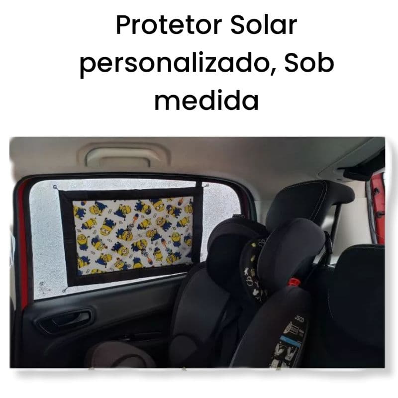 Protetor solar veicular personalizado sob medida