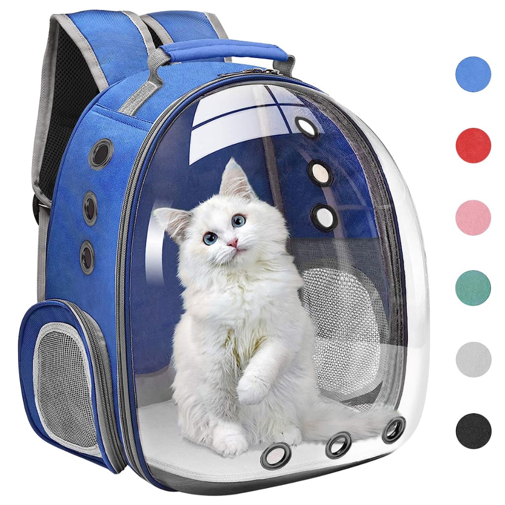 Mochila Pet Astronauta Transparente Visão Passeio Para Animais Cães e Gatos