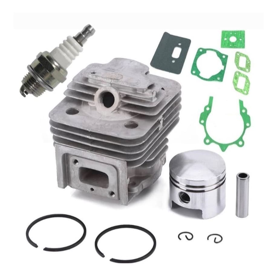 Kit Cilindro Pistão Jogo Juntas Vela Original Roçadeira 40mm