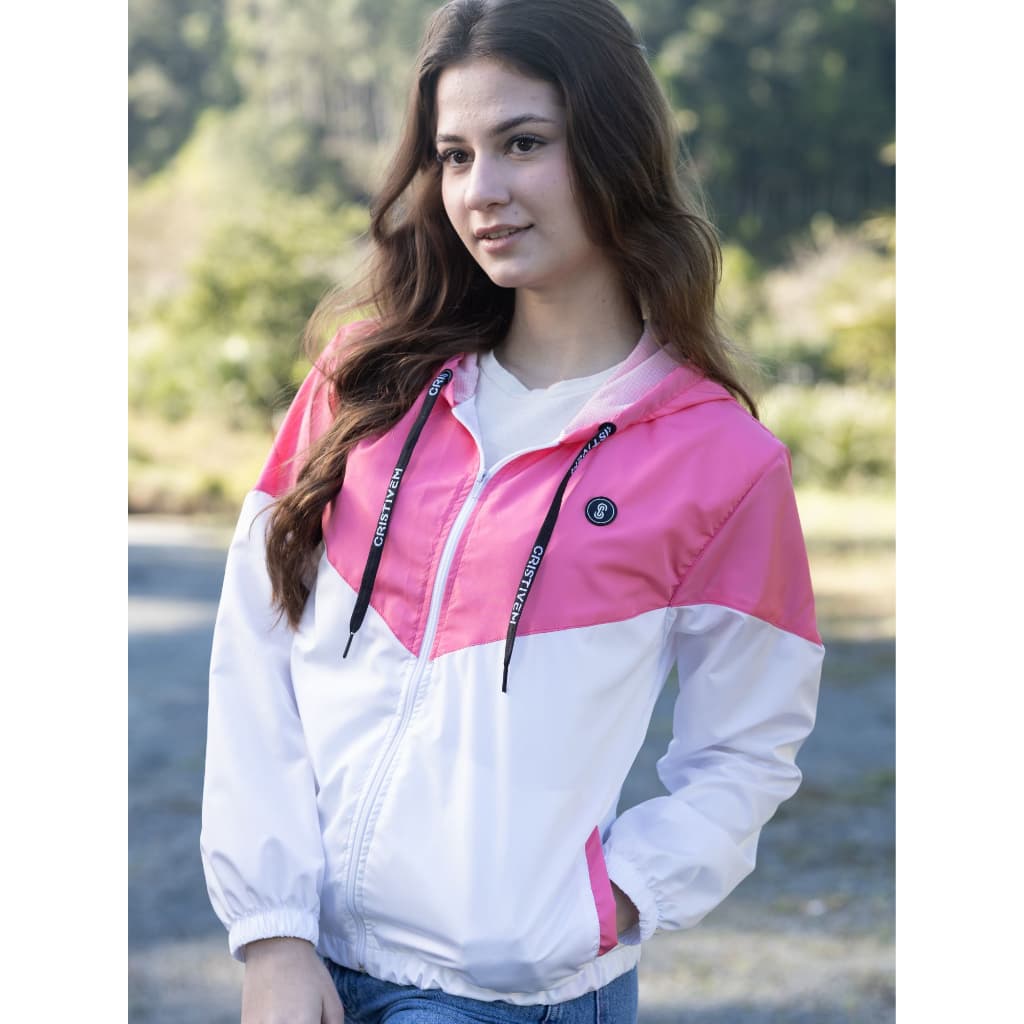 JAQUETA CORTA VENTO ATHLEISURE FEM